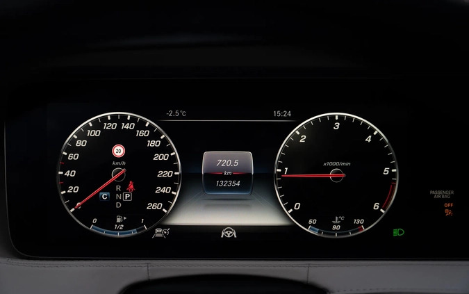 Mercedes-Benz Klasa S cena 339900 przebieg: 132354, rok produkcji 2018 z Piekary Śląskie małe 154